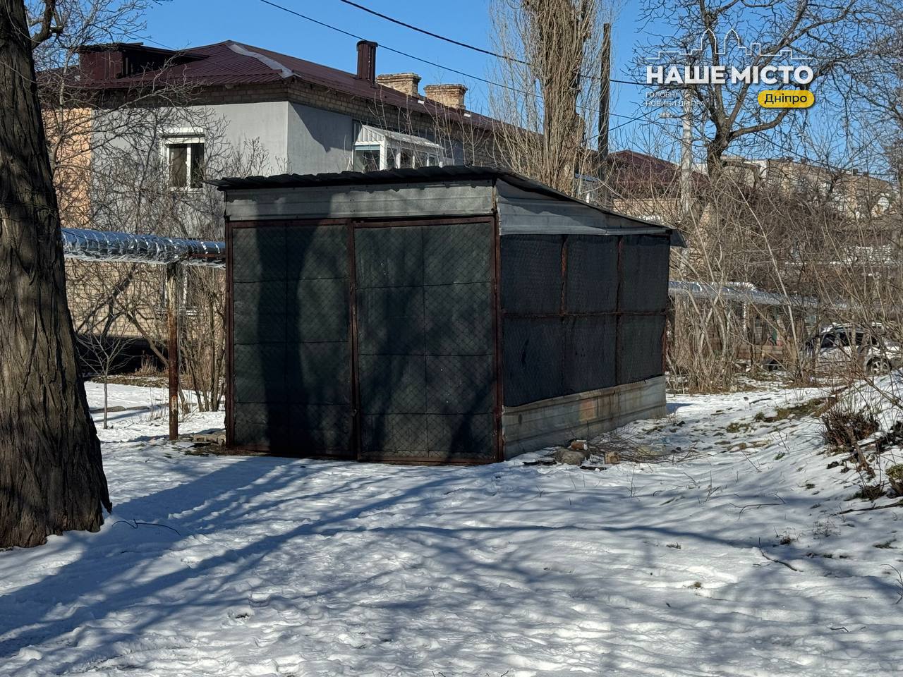 У Дніпрі демонтовано незаконний гараж на прохання мешканців