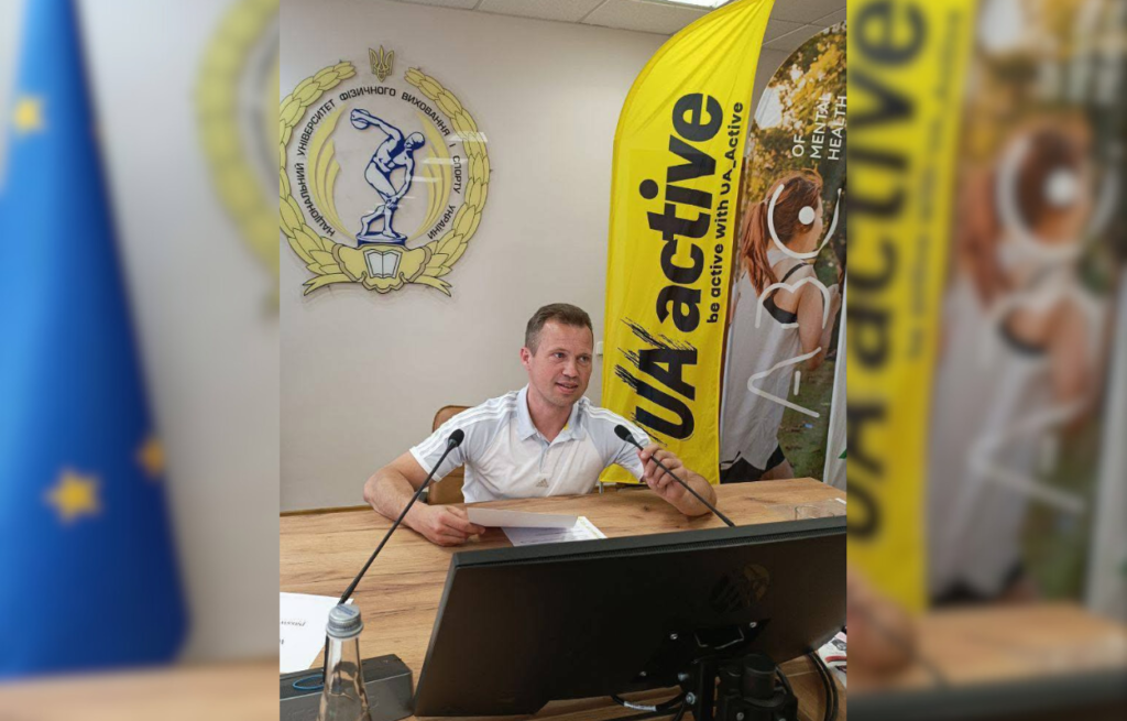 Вчитель з Дніпра переміг на Всеукраїнському конкурсі з фізкультури