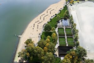 На Дніпропетровщині створюють сучасний міський пляж із зонами відпочинку