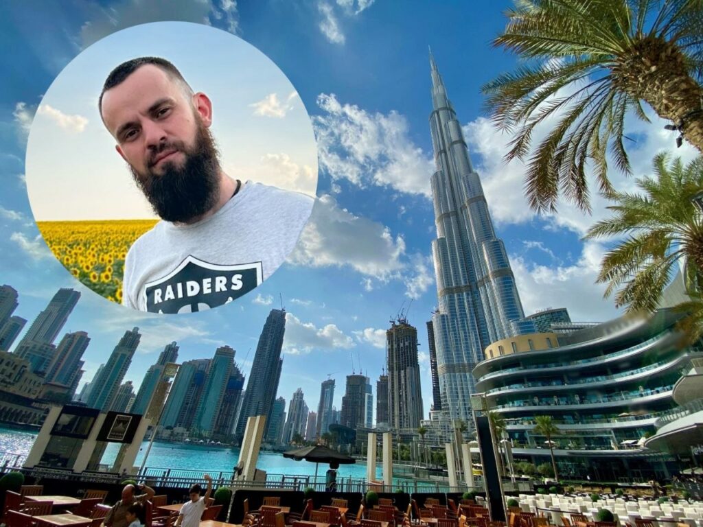 Псевдо-активіст Родіон Боровенський з орбіти “Наріка”-Петровського – Краснова (Габібулаєва) замість навчання у ВНЗ Поплавського проводив час у Дубаї