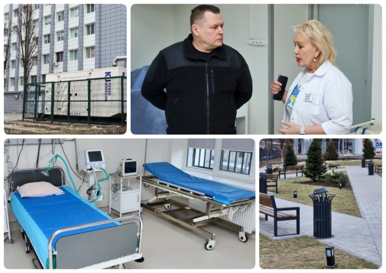 Оновлення лікарні у Дніпрі: нові палати та обладнання