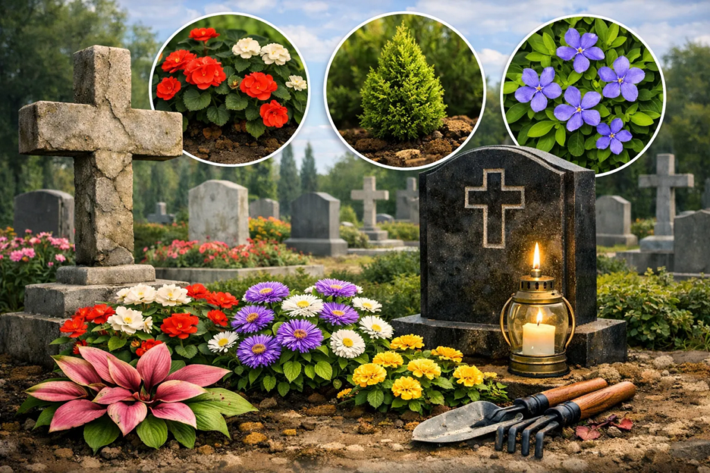 Невибагливі квіти для кладовища: що вибрати для догляду в Дніпрі