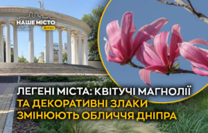 Дніпро зустрічає весну: магнолії та злаки оживляють місто