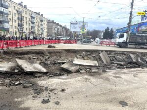 Розпочалася реконструкція трамвайних колій у Дніпрі