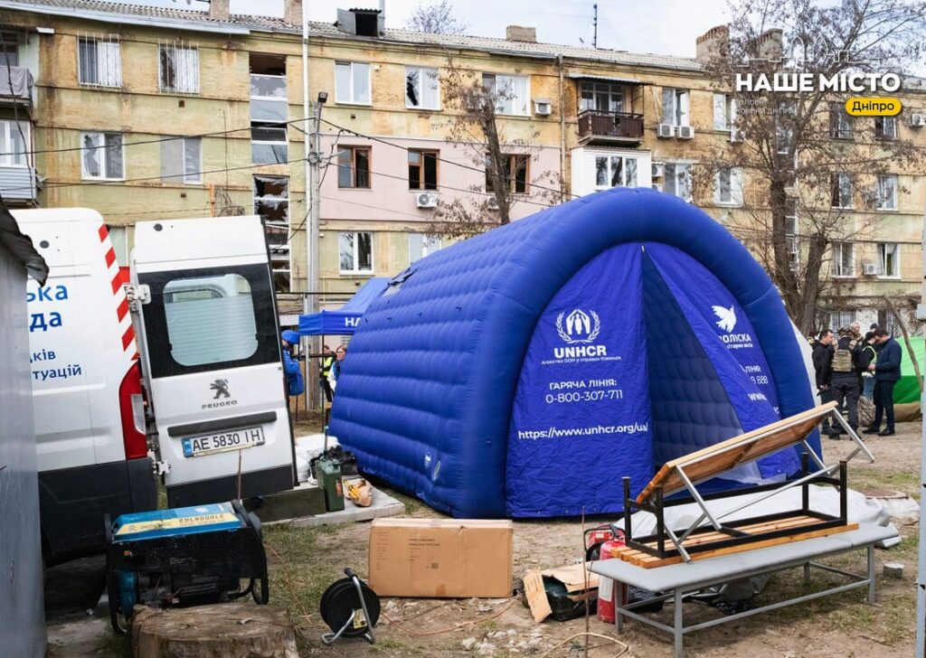 У Дніпрі місія “Проліска” допомагає постраждалим від обстрілів