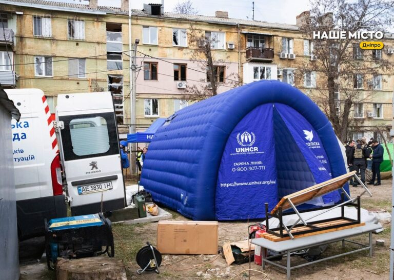 У Дніпрі місія “Проліска” допомагає постраждалим від обстрілів
