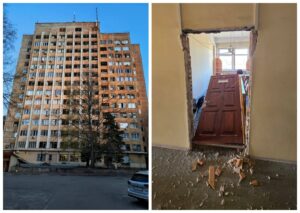 Нічна атака пошкодила кампус НТУ «Дніпровська політехніка»