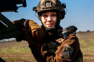 Зенітниця Дніпровської бригади збила дев’ять ворожих цілей