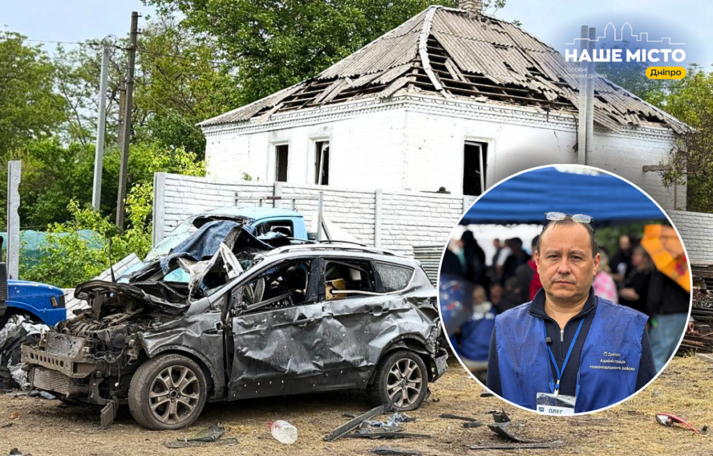 Після нічної атаки на Новокодацький район Дніпра вибито понад 160 вікон