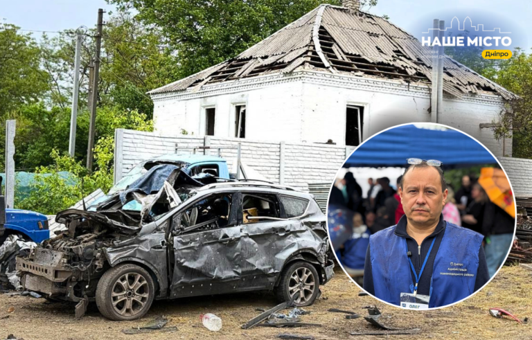 Після нічної атаки на Новокодацький район Дніпра вибито понад 160 вікон
