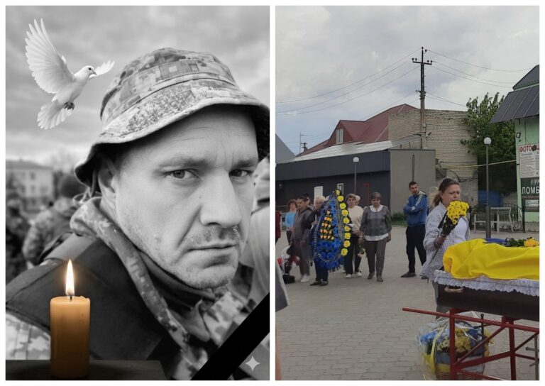 У Верхівцево попрощалися з героєм Андрієм Жирком
