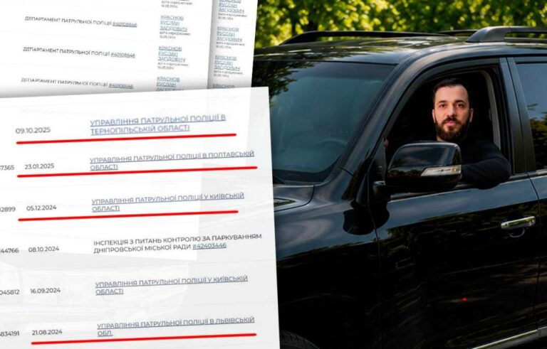 Депутат-мажор Руслан Краснов нібито служить, але збирає штрафи ПДР у глибокому тилу