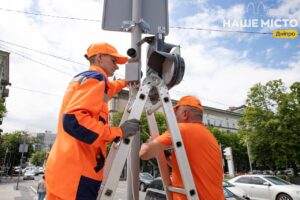 У Дніпрі всі світлофори маршруту «Рух без бар’єрів» обладнали звуковим дублюванням