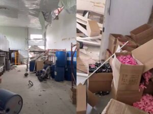 Удар по фабриці кульок у Дніпрі: пошкоджено виробництво