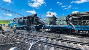 Росія завдала двох ударів по пасажирському поїзду на Запоріжжі 18 липня