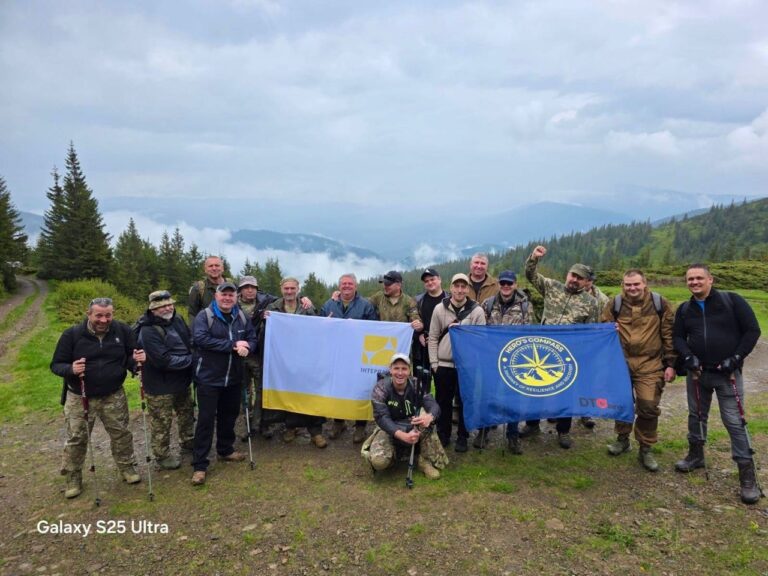 Інтерпайп організував відновлення ветеранів у Карпатах
