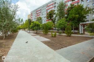 У Дніпрі оновлюють вулицю Калинову для комфортних прогулянок