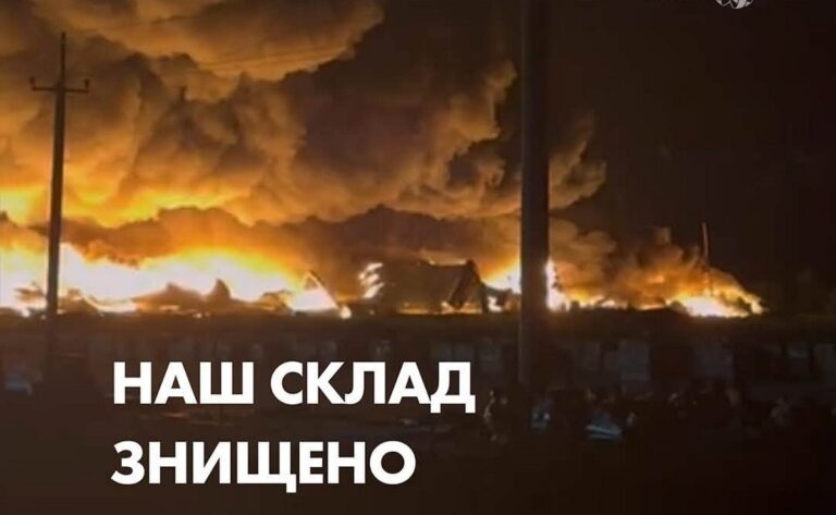 Ворожий БПЛА знищив склад корпорації «Біосфера» у Дніпрі