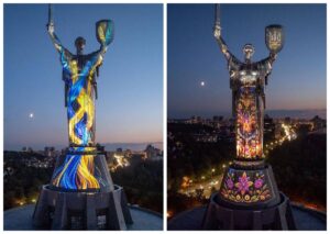 У Києві відкрили світлову інсталяцію дніпровського митця Миколи Каблуки