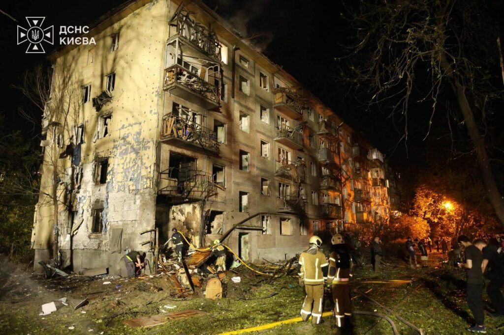 Ракетний удар по Києву: 9 загиблих, 27 поранених