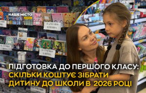 Підготовка першокласника у Дніпрі 2026: скільки коштує зібрати дитину до школи