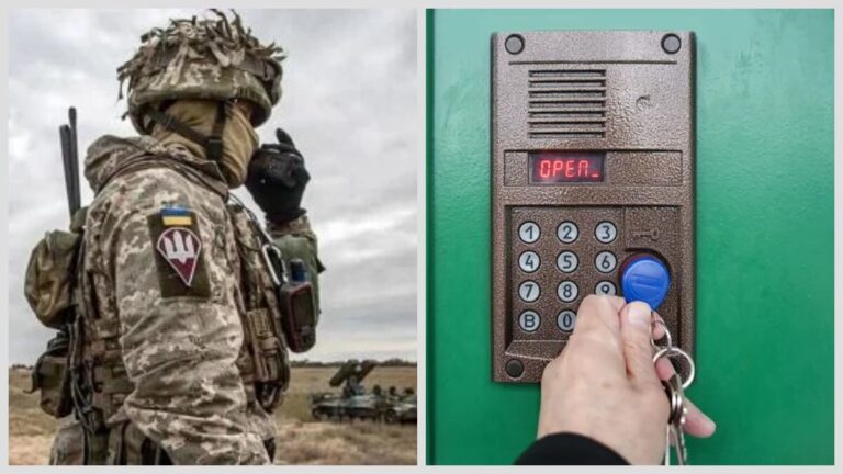 Військовий з Дніпра не зміг потрапити додому через змінену систему домофону
