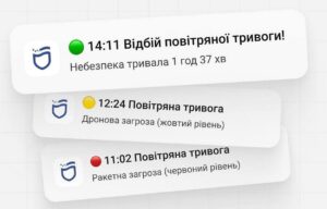 єДніпро оновив сповіщення про повітряні тривоги з деталями небезпеки