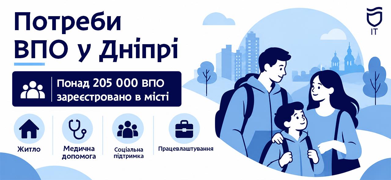 Як міський електронний реєстр допомагає ВПО у Дніпрі